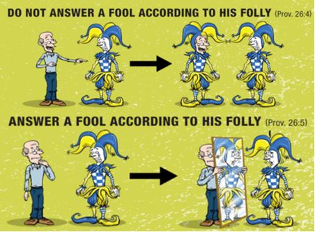 Answer a Fool